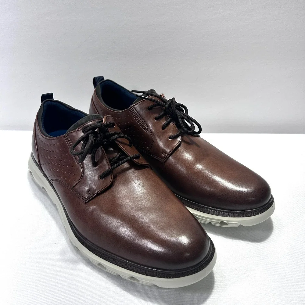 Dockers Finley Casual Lace Up Oxford Men's Shoes‎ Brown US 10M